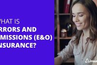 California real estate errors and omissions insurance